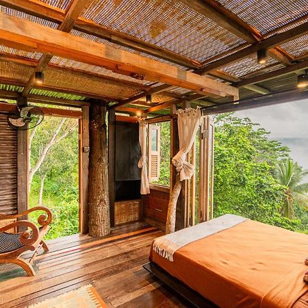 Bird Hills Bamboo House Villa Karangasem Buitenkant foto