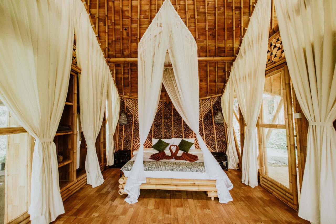 Bird Hills Bamboo House Villa Karangasem Buitenkant foto