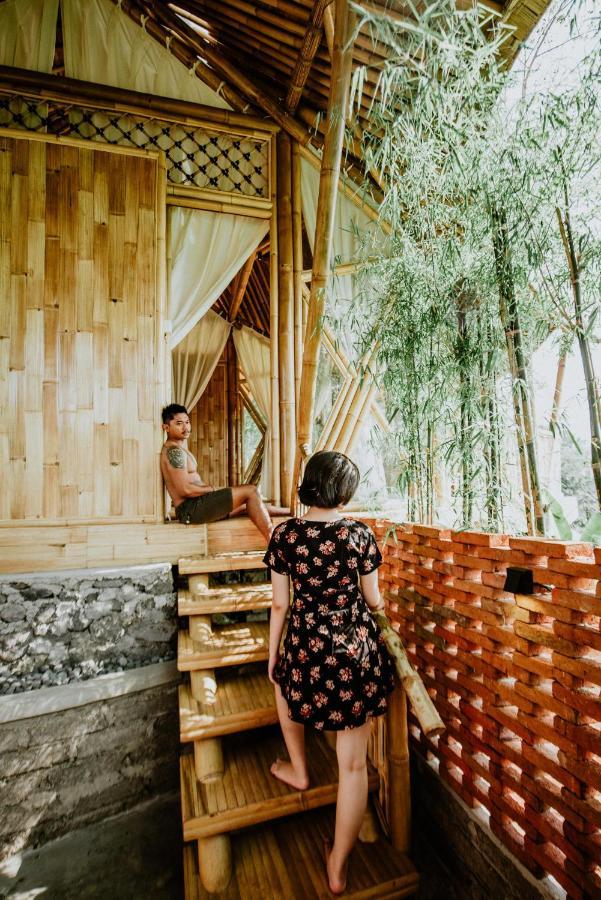 Bird Hills Bamboo House Villa Karangasem Buitenkant foto