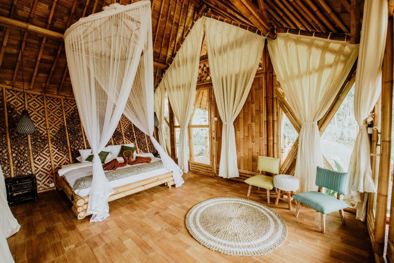 Bird Hills Bamboo House Villa Karangasem Buitenkant foto