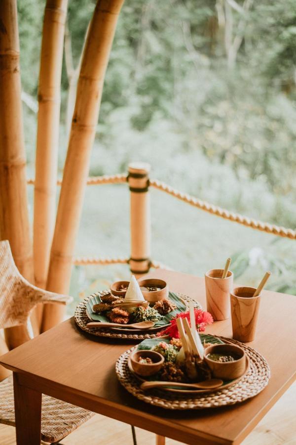 Bird Hills Bamboo House Villa Karangasem Buitenkant foto