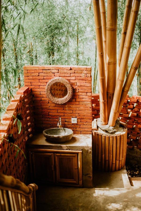Bird Hills Bamboo House Villa Karangasem Buitenkant foto