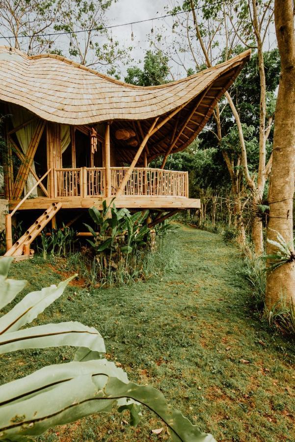 Bird Hills Bamboo House Villa Karangasem Buitenkant foto