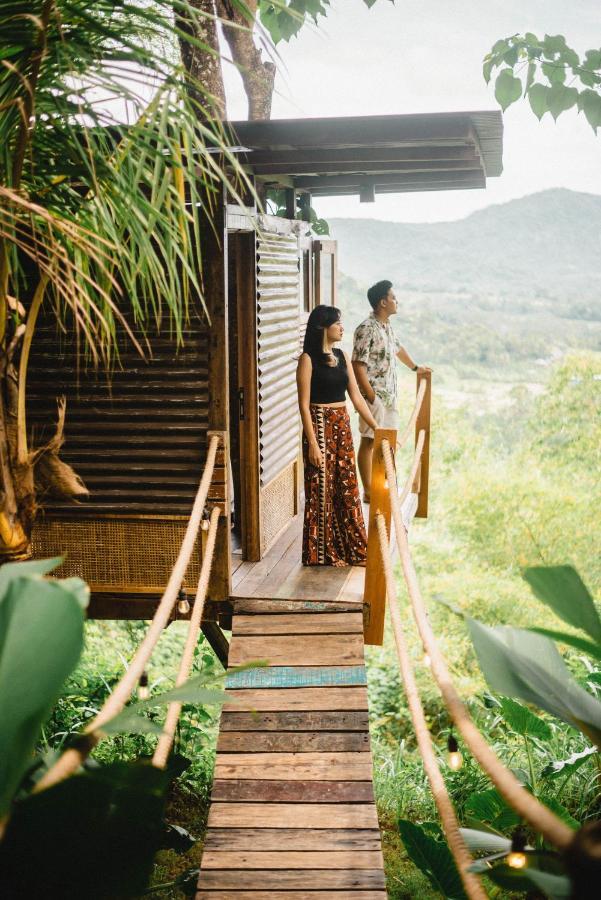 Bird Hills Bamboo House Villa Karangasem Buitenkant foto