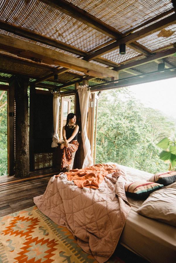 Bird Hills Bamboo House Villa Karangasem Buitenkant foto