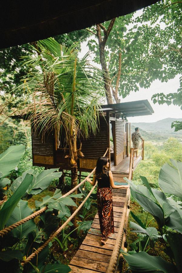 Bird Hills Bamboo House Villa Karangasem Buitenkant foto