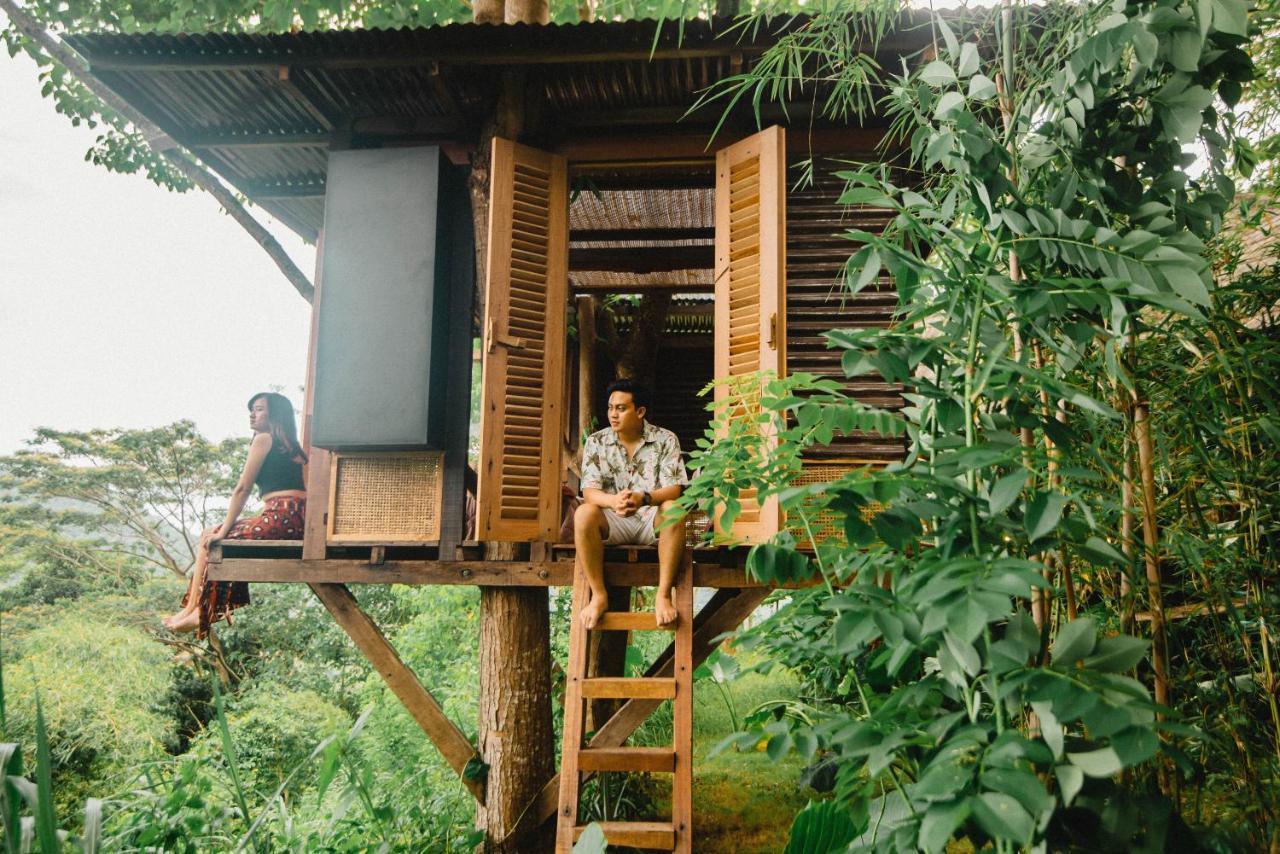 Bird Hills Bamboo House Villa Karangasem Buitenkant foto