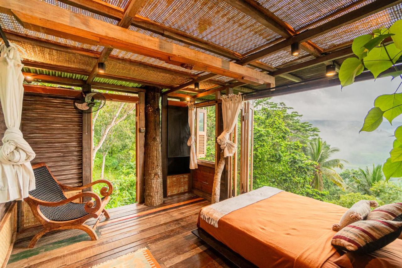Bird Hills Bamboo House Villa Karangasem Buitenkant foto