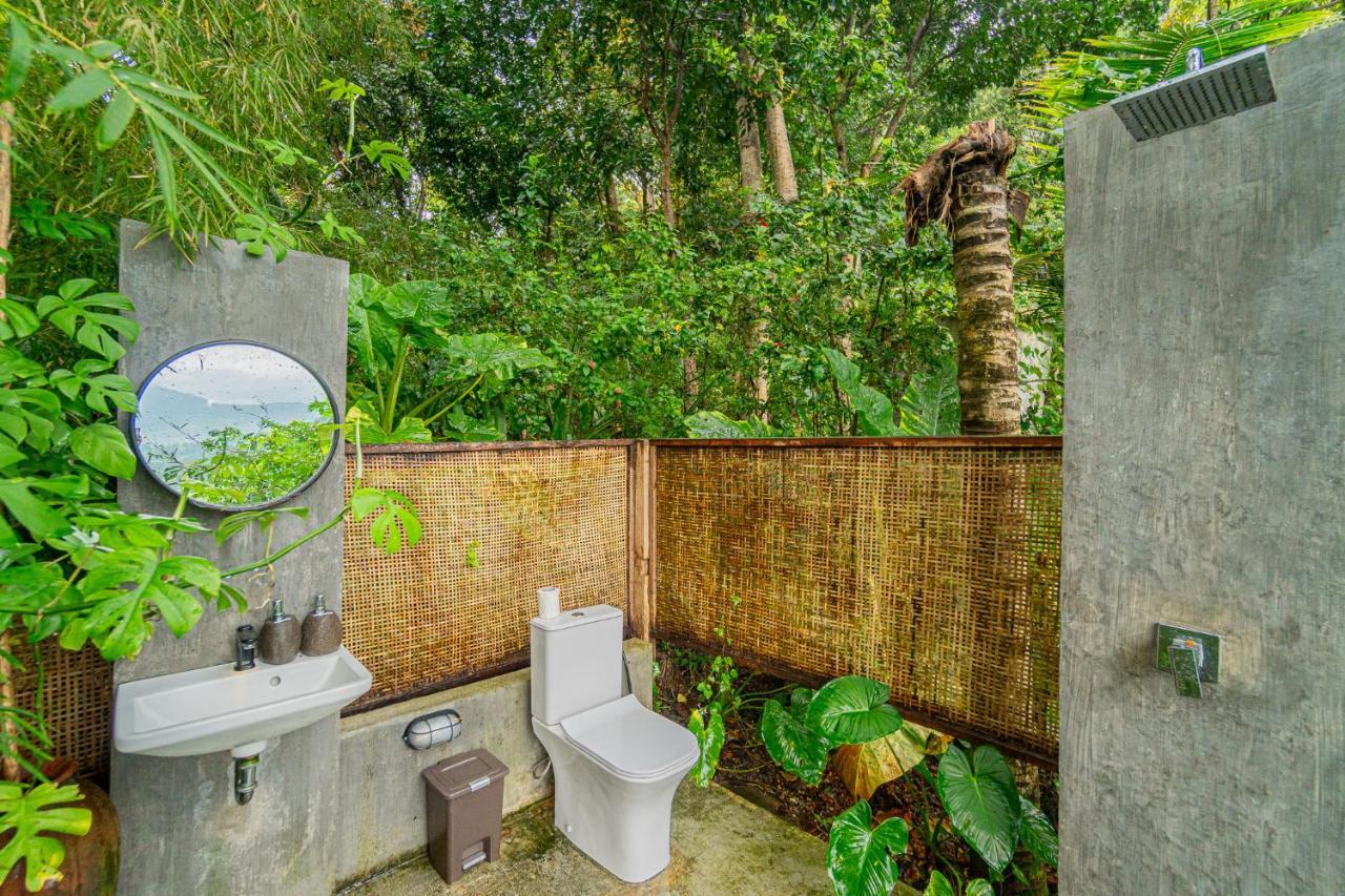 Bird Hills Bamboo House Villa Karangasem Buitenkant foto