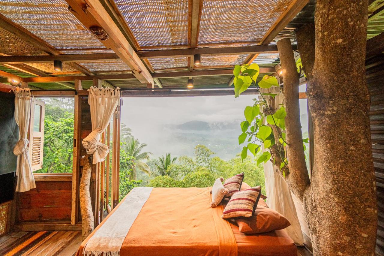 Bird Hills Bamboo House Villa Karangasem Buitenkant foto