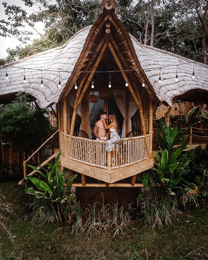 Bird Hills Bamboo House Villa Karangasem Buitenkant foto