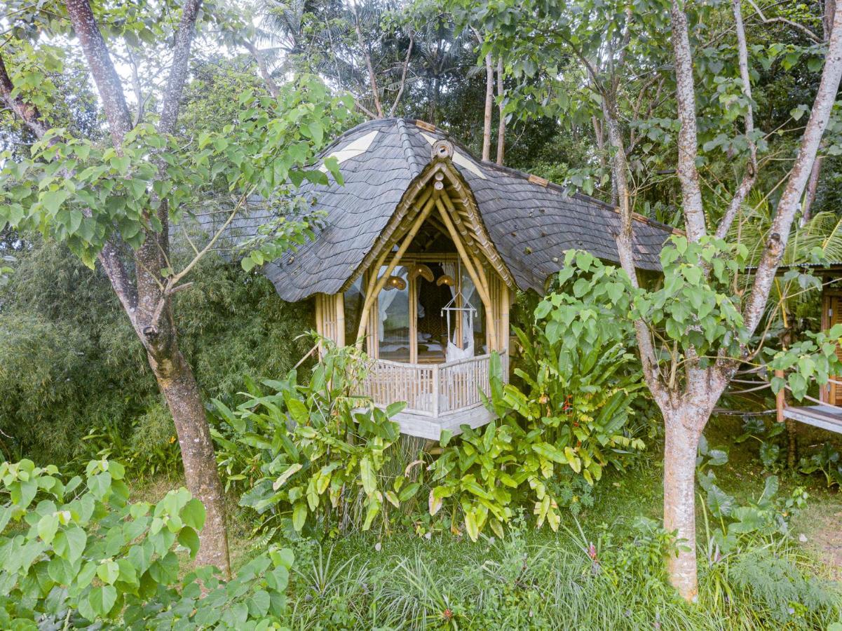 Bird Hills Bamboo House Villa Karangasem Buitenkant foto