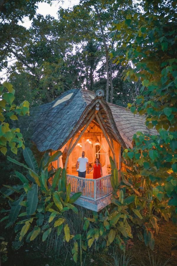 Bird Hills Bamboo House Villa Karangasem Buitenkant foto