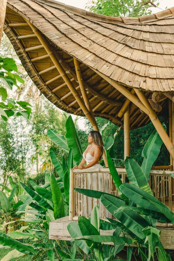 Bird Hills Bamboo House Villa Karangasem Buitenkant foto